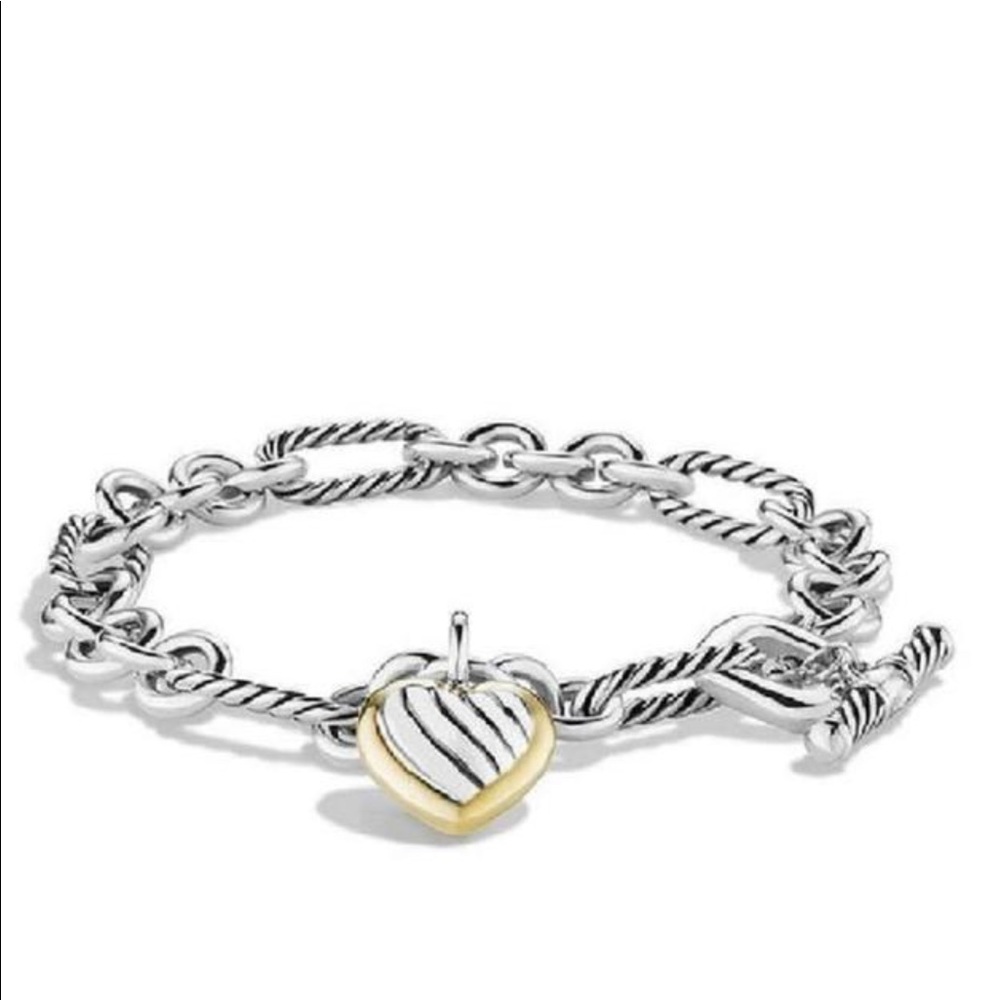 Authentic David yurman heart bracelet